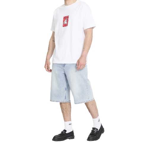 VOLCOM CHILLOW DENIM SHORT 24 Desert Indigo