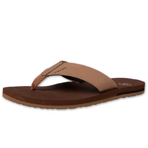 VOLCOM VICTOR SANDALS Brown Khaki