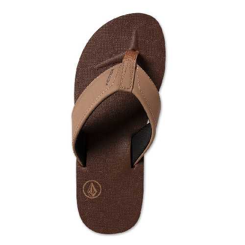 VOLCOM VICTOR SANDALS Brown Khaki