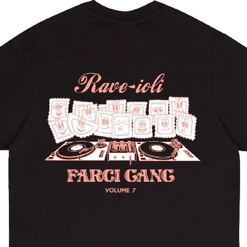 FARCI GANG 7 TEE black