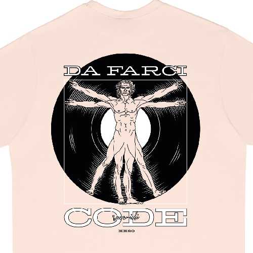 FARCI CODE TEE peach