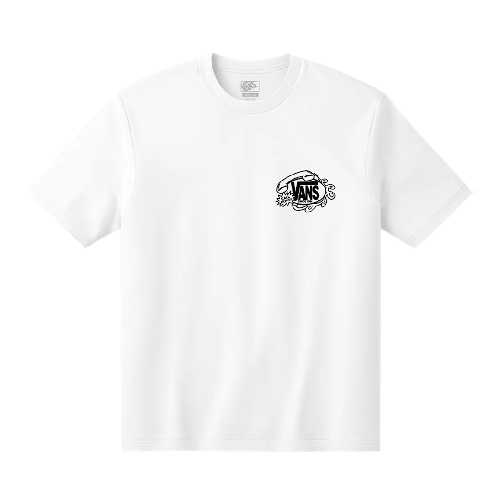VANS HOT LINES TEE White