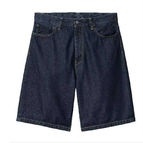 CARHARTT WIP LANDON SHORT Blue rinsed