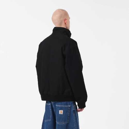 CARHARTT WIP RAVON JACKET Black heavy stone wash