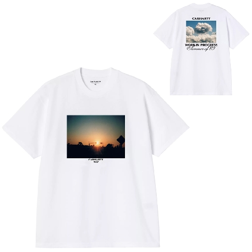 CARHARTT WIP WARM VIEWS TSHIRT White