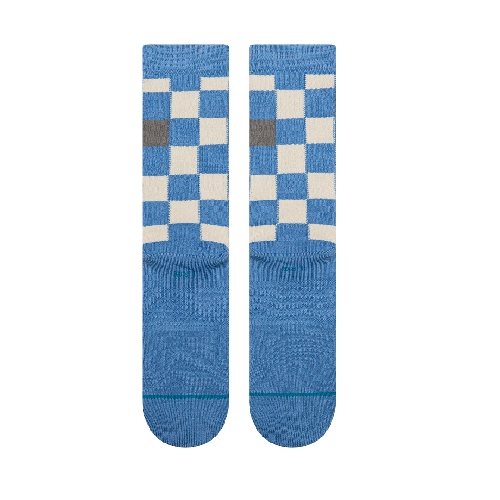 STANCE CHEF CHECK CREW Capriblue