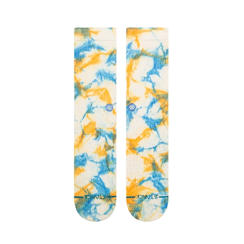STANCE SPOTTY DYE CREW Mango