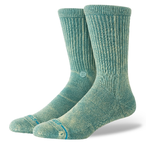 STANCE ICON DYED CREW Teal