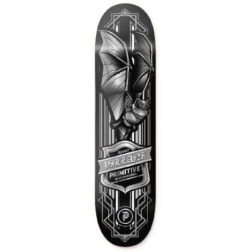 PRIMITIVE VILLANI BAT SILVER FOIL DECK 8.5
