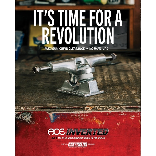 ACE TRUCKS AF1 33 INVERTED HOLLOWED polished