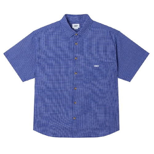 OBEY BIGWIG FRANK WOVEN Surf blue multi