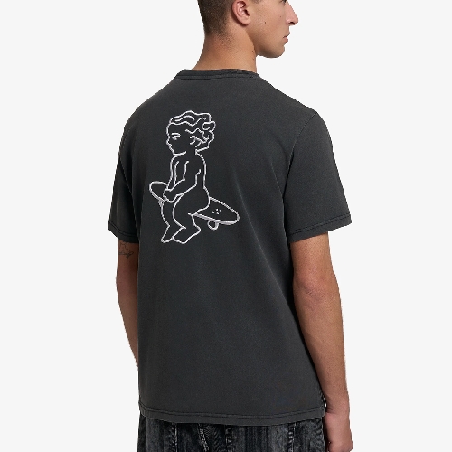 EMENTA SB BIG IKON WASHED SS TEE Black Washed
