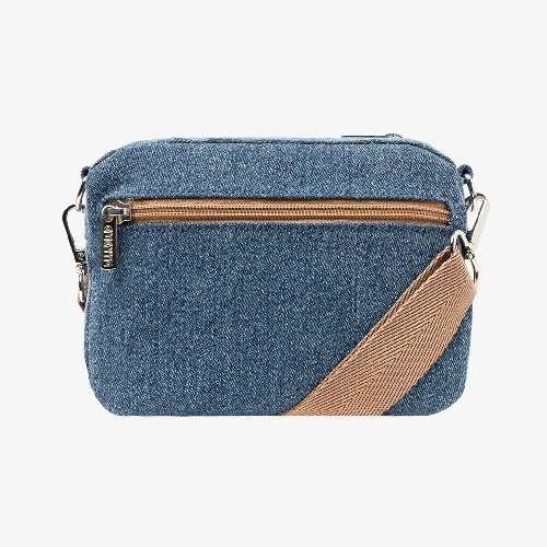 EMENTA SB FLUFFY IKON DENIM BAG Blue Stone Washed