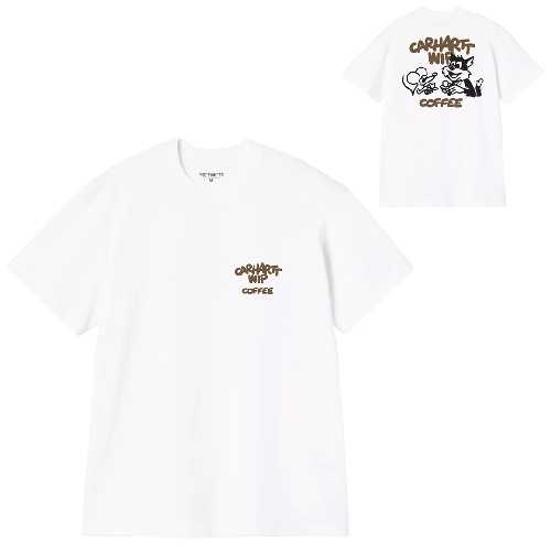 CARHARTT WIP COFFEE BREAK TSHIRT White