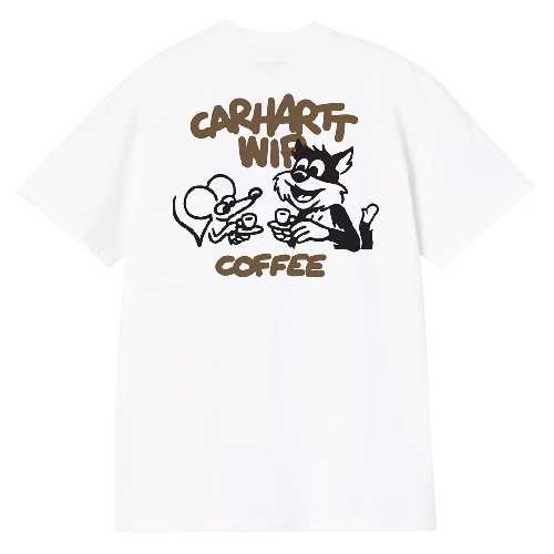CARHARTT WIP COFFEE BREAK TSHIRT White