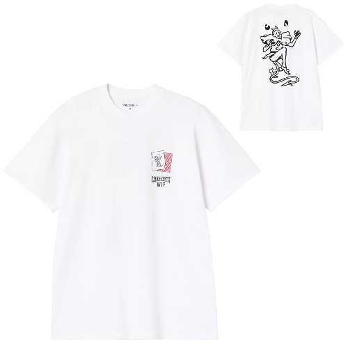 CARHARTT WIP PLAYING CARDS TSHIRT White