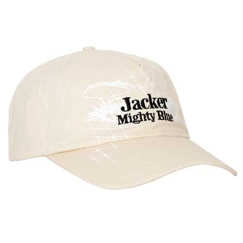 JACKER MIGHTY BLUE SNAPBACK 5 PANEL Beige