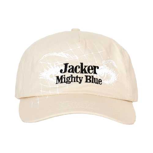 JACKER MIGHTY BLUE SNAPBACK 5 PANEL Beige