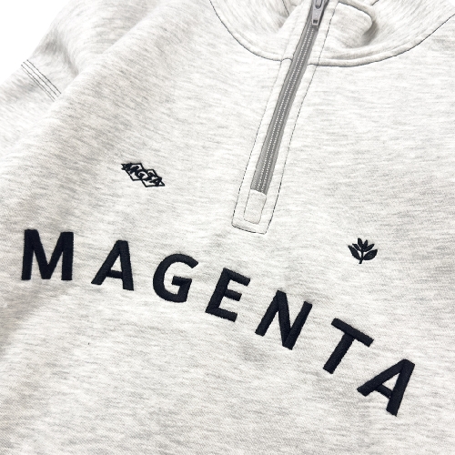 MAGENTA EQUIPE HIGHNECK CREW white MAGENTA EQUIPE HIGHNECK CREW white