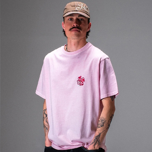 JACKER RED CLOVER TEE Pink