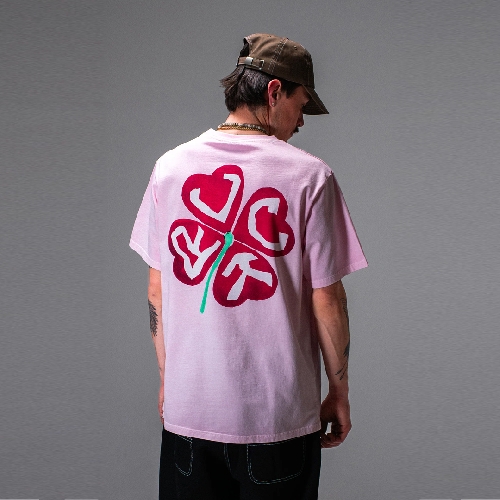 JACKER RED CLOVER TEE Pink