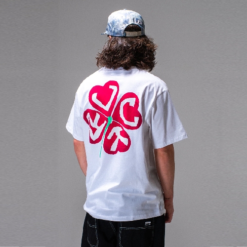 JACKER RED CLOVER TEE White
