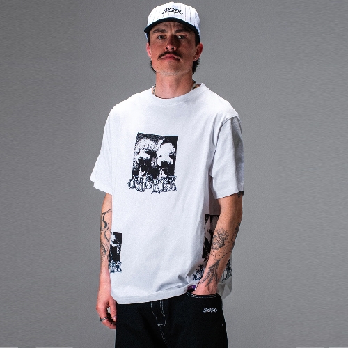 JACKER POODLE PALS TEE White