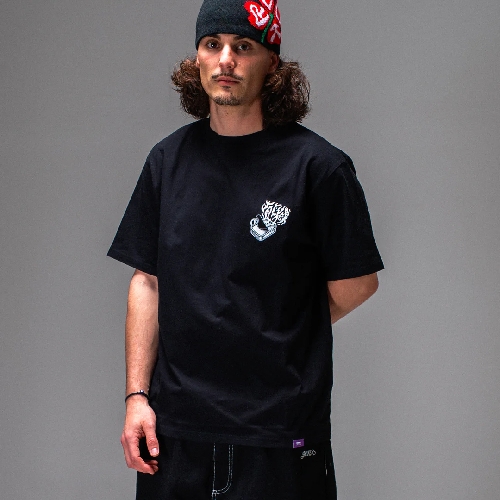JACKER BLACK SARDINE TEE Black