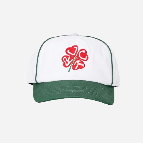 JACKER CLOVER SNAPBACK 5 PANEL White Green JACKER CLOVER SNAPBACK 5 PANEL White Green