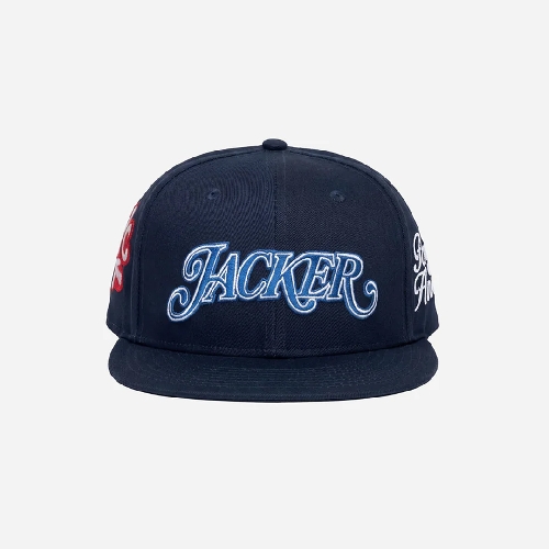 JACKER RED CLOVER CURVED Navy JACKER RED CLOVER CURVED Navy