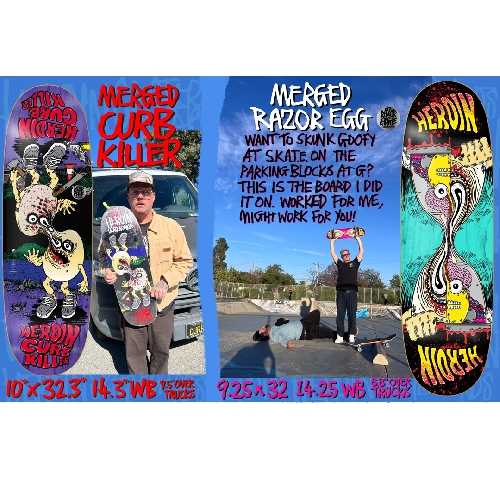 HEROIN MERGED ANATOMY RAZOREGG DECK 9.25