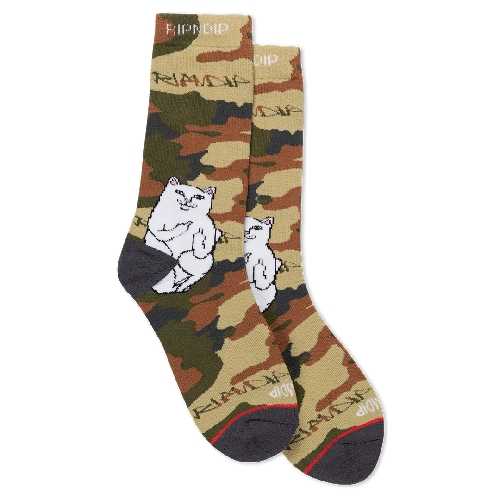 Ripndip STREET LORD NERMAL SOCKS Camo