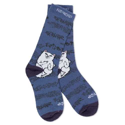Ripndip GHOST LORD NERMAL SOCKS Slate Ripndip GHOST LORD NERMAL SOCKS Slate
