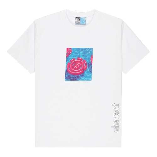 ELEMENT FLOATIE SS TEE Optic White