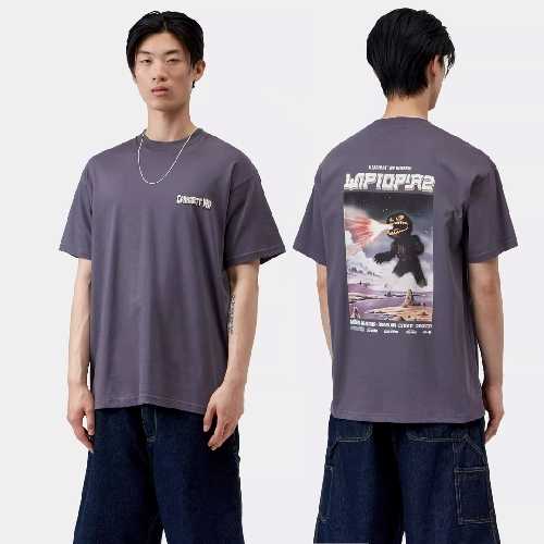 CARHARTT WIP WIPTOPIA II TSHIRT Shady Purple