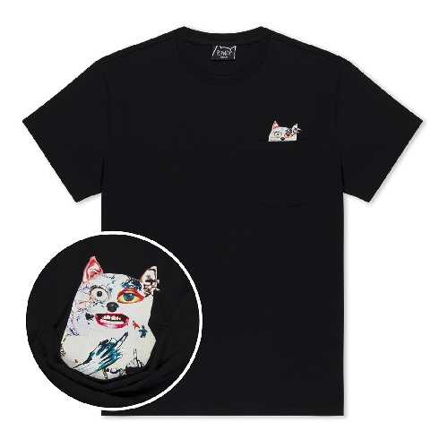 Ripndip LORD NERMAL COLLAGE TEE Black