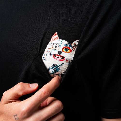 Ripndip LORD NERMAL COLLAGE TEE Black