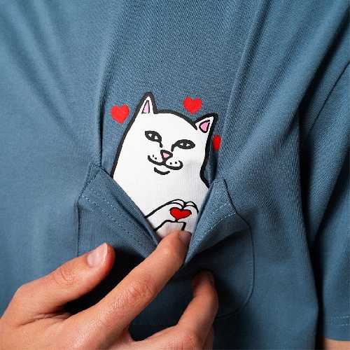 Ripndip NERMAL LOVES TEE Slate