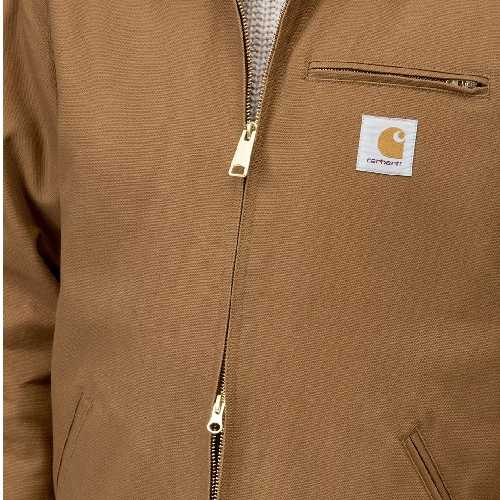 CARHARTT WIP DETROIT JACKET Hamilton Brown Tobacco 