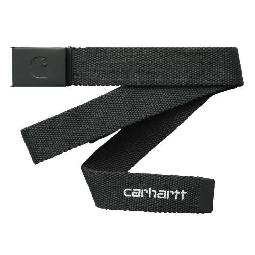 CARHARTT WIP C LOGO BELT Raven White