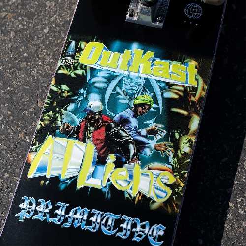 PRIMITIVE ATLIENS TEAM BLACK DECK 8.25