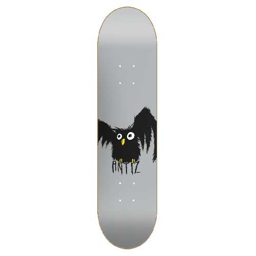 ANTIZ OWL SILVER KID DECK 7.25 x 29.5