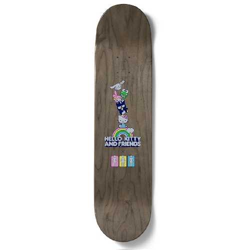 GIRL GEERING HELLO KITTY RAINBOW DECK 8 X 31.5