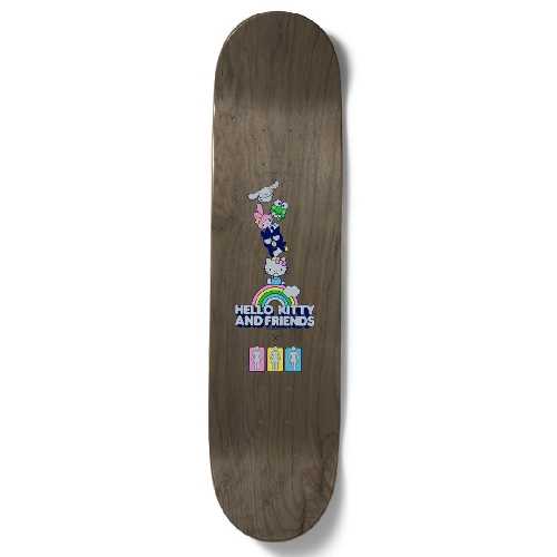GIRL MALTO HELLO KITTY RAINBOW DECK 8.25 X 31.875