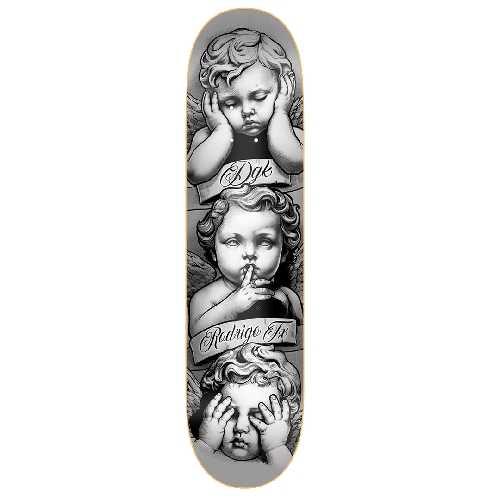 DGK SHHHH TX WHITE DECK 8.25