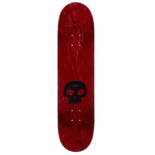 ZERO SKULL BLOOD BLACK WHITE RED DECK 8 x 31.6