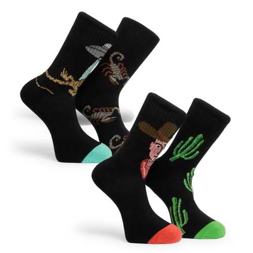 VOLCOM MICKEY MASON SOCK 2PK Multi