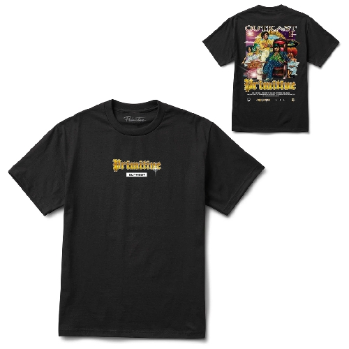 PRIMITIVE AQUEMINI TEE Black