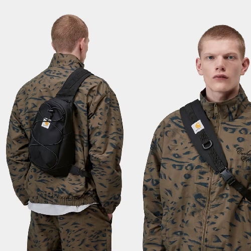 CARHARTT WIP KYLE SLING BAG RECYCLED Black