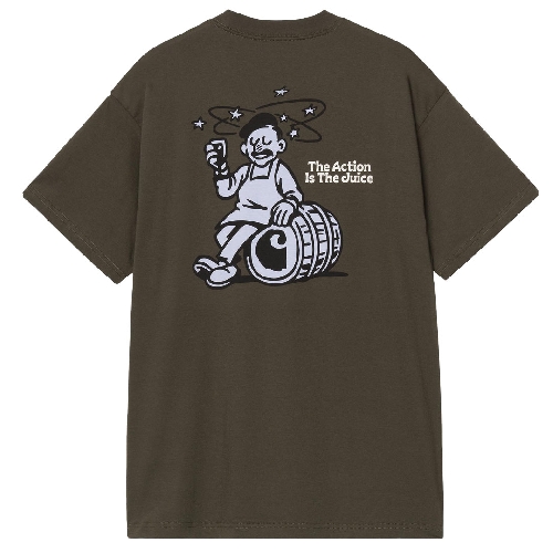 CARHARTT WIP GRAPE PICKER TSHIRT Cypress